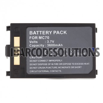 Replacement For Symbol MC70, MC75, FR6000, FR68 Battery (3600mAh, 2.4cm thick) - 4 Contacts