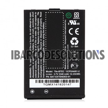 Replacement For OEM Honeywell 70e Battery (BAT-EXTENDED-01) (3340mah)