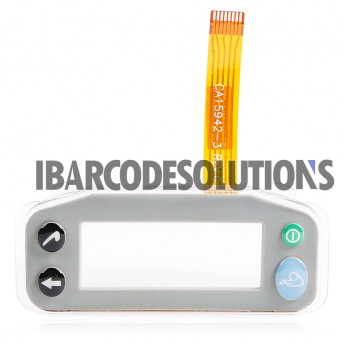 Replacement For Zebra QL420 Plus Keypad Frame with Lens and Flex Cable Ribbon Replacement