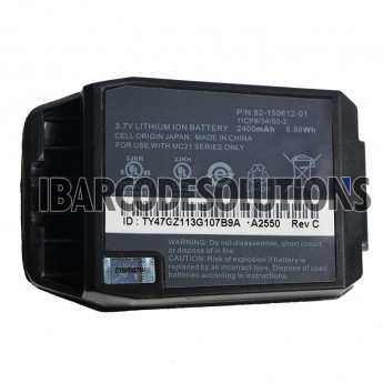 Replacement For Symbol MC2100, MC2180, MC21XX Series Battery (2400 mAh) - Black Tag (82-150612-01)