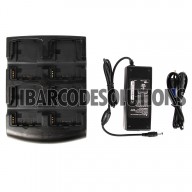 Replacement For OEM Motorola, Symbol MC3000, MC3090, MC3190,  MC50, MC70 4-Slot Battery Charger (SACX000-4000)