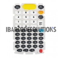 Compatible with Zebra Handheld Computers Parts MC3300 MC3300x MC3300ax Series MC330M MC330K MC330L（G/S/R）Rubber Keypad/Botton(47-Key)