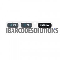 Replacement For Symbol WT41N0 Bottom 3 Keys Keypad (P1, P2, Enter Keys)