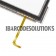 Replacement For Intermec CN70 Digitizer Touch Screen with Frame