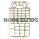 Replacement For Symbol MC9000, MC9060, MC9090 Keypad Overlay with Adhesive for Standard Version (53 Keys)