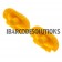 Replacement For Symbol MC9090K, MC9090S Rear Housing Side Keys - Yellow