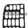Replacement For OEM Symbol MC75 Plastic Keypad Bezel (26 Keys)