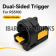 Compatible with Zebra RS5100/RS6100 Double-Sided Trigger(With USB-C)（SG-RS51-TRGDU-01,Version 2）