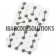 Replacement For OEM Honeywell (HHP) Dophin 6500 Keyswitch (29 keys)