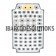 Replacement For OEM Psion Omnii XT15 Keypad (59-Key)