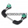 Replacement For OEM Symbol MC9590, MC9598 Hand Strap Button with Screw (Used,Tested )
